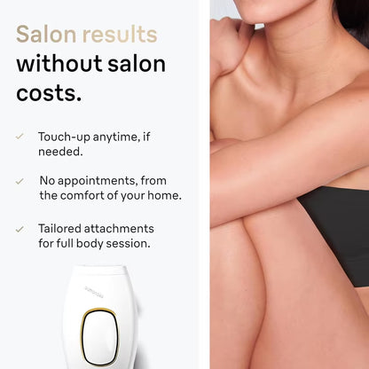 Revolutionary Permanent IPL Laser Hair Removal Device for Effortless Hair Removal for Both Men and Women with Advanced Vibration Technology